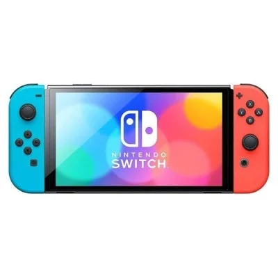 Nintendo Switch OLED Console - Blue-Red Joy-Con